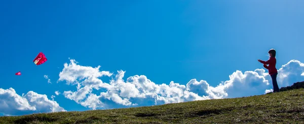 Controle van de wind — Stockfoto