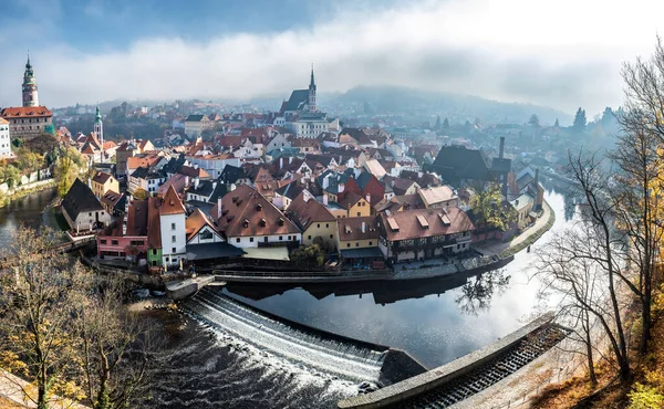 Historische Stad Van Cesky Krumlov Tsjechië Europa — Stockfoto