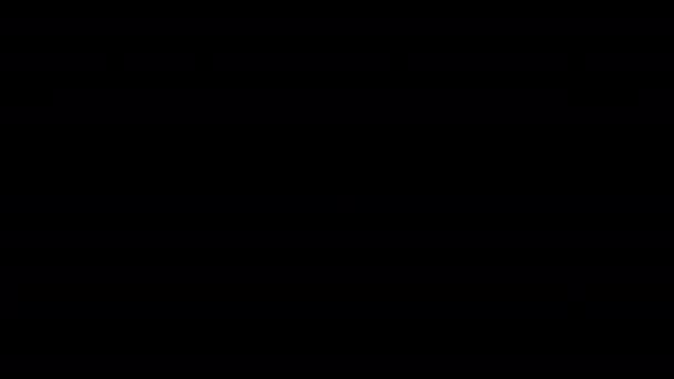 Омичка - Омичка. Вирусная эпидемия. Заставка с цветным текстом Omicron для новостей и рекламы на телевидении. Для интро и аутро. — стоковое видео
