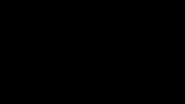Текстова анімація - Остання російсько-українська війна. Новини про російський напад на Україну. — стокове відео