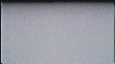 VHS. Kötü parazit. Geriye dönük 80 'ler, 90' lar. Analog Statik Gürültü dokusu.