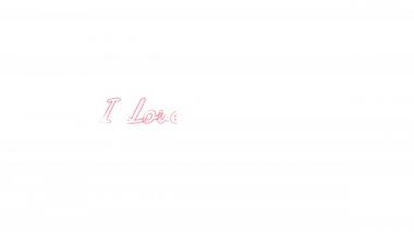 Seni seviyorum anne. Mesajla sıçrama ekranı. Tebrik kartı tasarımı. Uluslararası Anneler Günü için metin girişi.