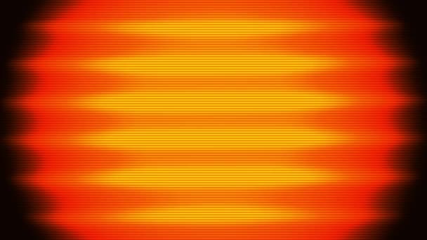 Luces Parpadeantes Abstractas Efecto Estroboscópico Efecto Luz Estroboscópica Negra Naranja — Vídeo de stock