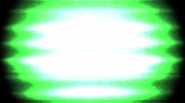 Soyut Parıldayan Yeşil ve Beyaz Işıklar. Felç etkisi. Flaş 'ı açıp açıyorum. Dinamik el feneri sızıntısı. Epileptik ışık.