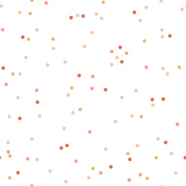 Sevgililer Günü 'nde pürüzsüz bir düzen. Beyaz arkaplanda renkli konfeti