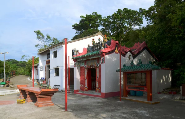 Hong kong. der Tempel auf der Insel Cheung Chau. — Stockfoto