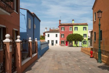    İtalya. Venedik. Burano adasında.