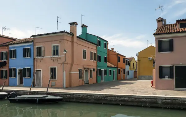 Itália Veneza Ilha Burano — Fotografia de Stock