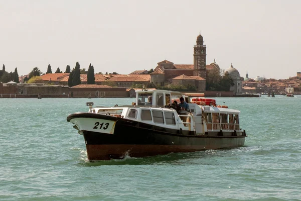 2019 Italia Venecia Vaporetto Laguna Veneciana — Foto de Stock