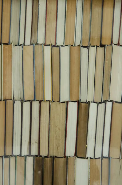 Stack Old Books Window — Stock Photo, Image