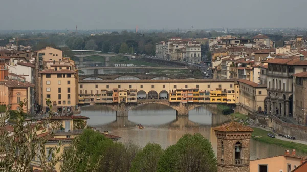 Italië Florence Panorama Van Stad — Stockfoto