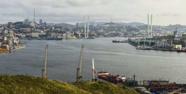 22.09.2020 Rusya. Primorye. Vladivostok Panoraması.