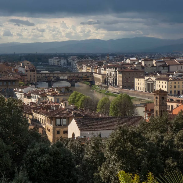イタリアだ フィレンツェだ 街のパノラマ — ストック写真