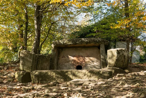 Росія Джубга Дольмен Міському Парку — стокове фото