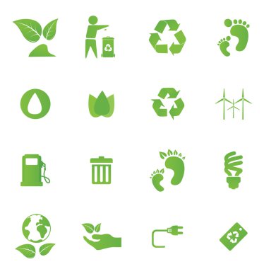 çevre Icon set