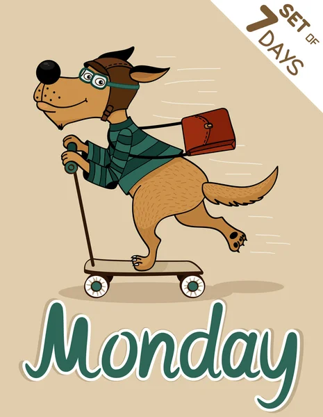 Понедельник — стоковый вектор