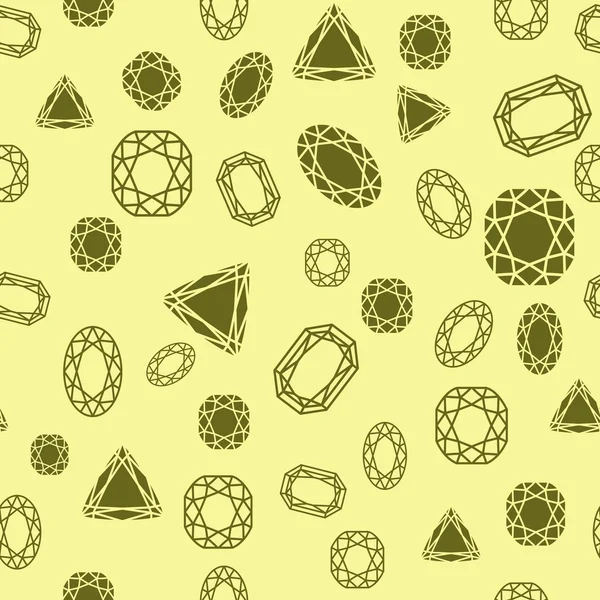 Diamanter mönster — Stock vektor