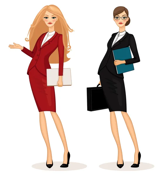 Business woman — Stock Vector