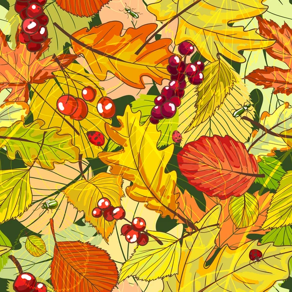 Herfst achtergrond — Stockvector