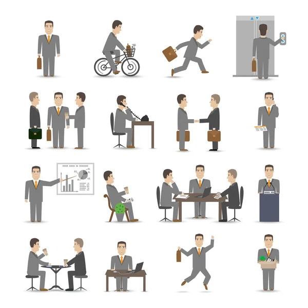 Office people set — Stock Vector