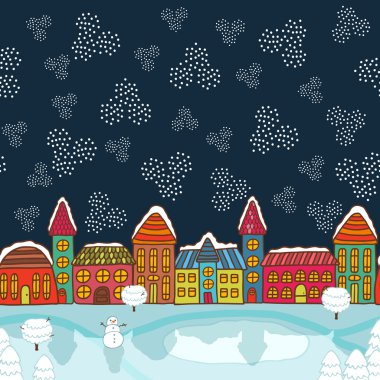 Noel evi arka plan