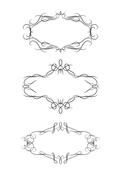 Klasyczna ramka kaligraficzna — Wektor stockowy