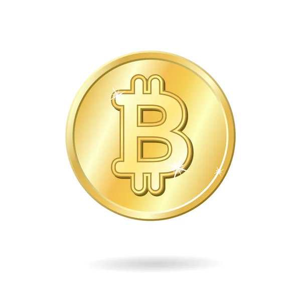 Bitcoin валют — стоковий вектор