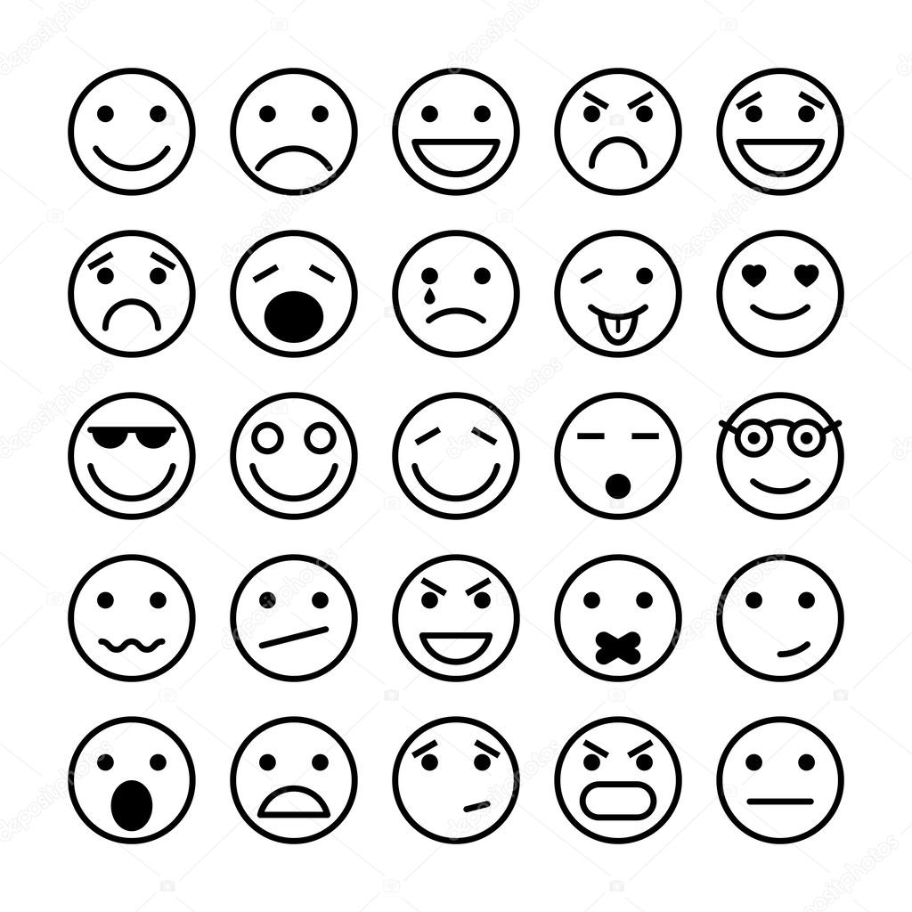 Emociones imágenes de stock de arte vectorial | Depositphotos Emociones imágenes de stock de arte vectorial | Depositphotos