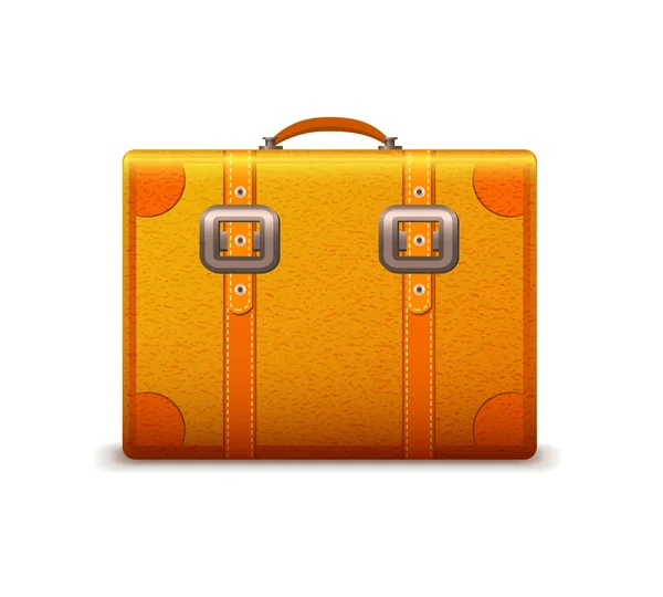 Эмблема чемодана — стоковый вектор