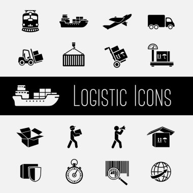 Supply Chain Icons Set