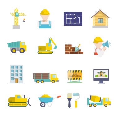 İnşaat Icons set