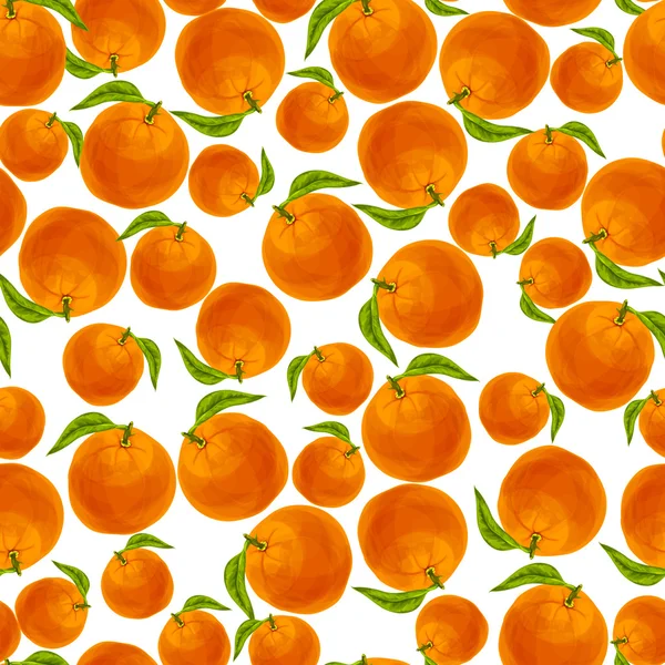 Patrón sin costura naranja — Vector de stock