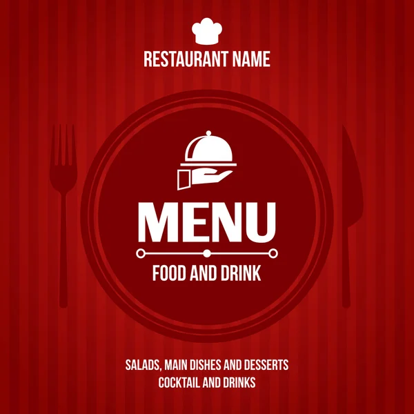 Restaurant menu design Stock Vector