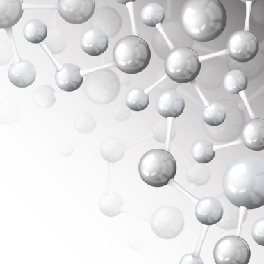 Molecule 3d background