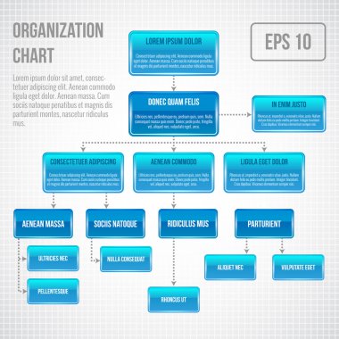 Kuruluş şeması Infographic