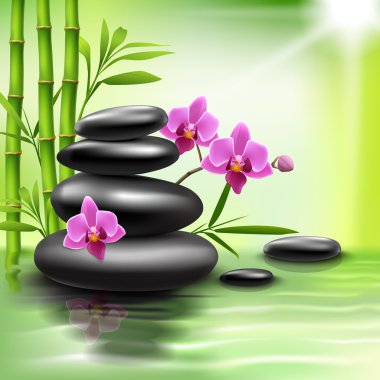 gerçekçi spa arka plan