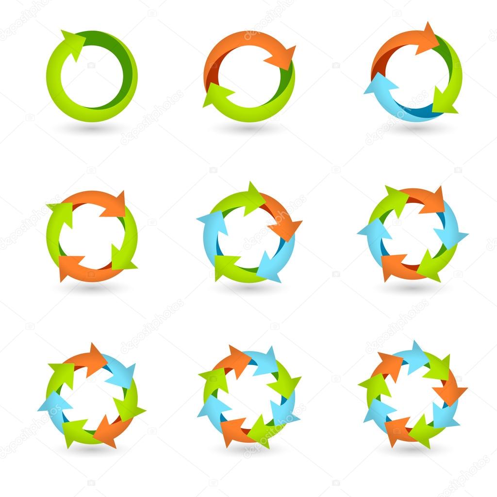 Circle Arrow Icons