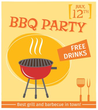 Barbekü Izgara poster