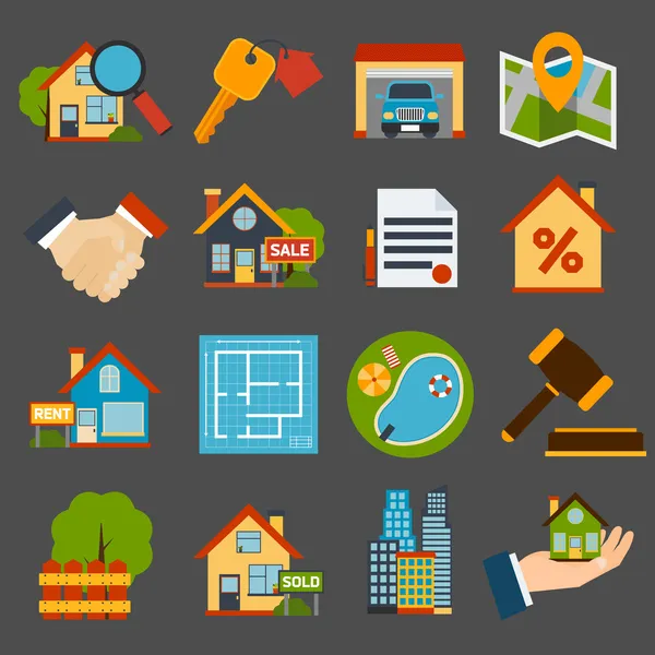 Real Estate Set — Stock Vector