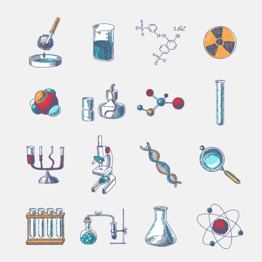 Kimya Icons set