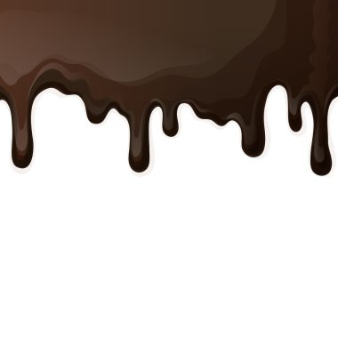 다크 초콜릿 drips 배경