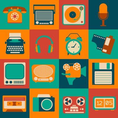 Vintage becerikli alet seti