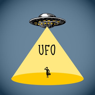 UFO poster kroki