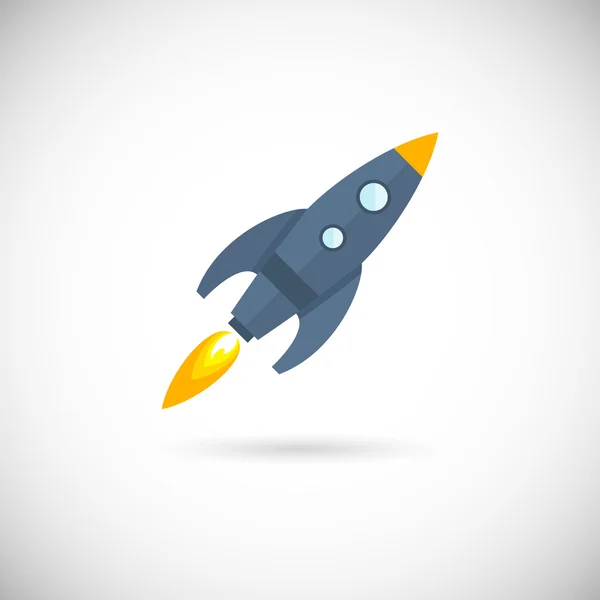 Авіаційні ікони космічна ракета — стоковий вектор
