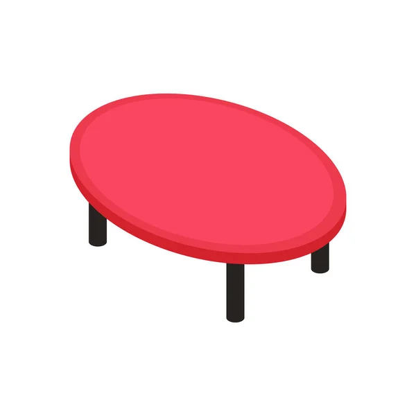 Icône de table basse — Image vectorielle