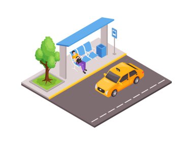 toplu taşıma simgesi