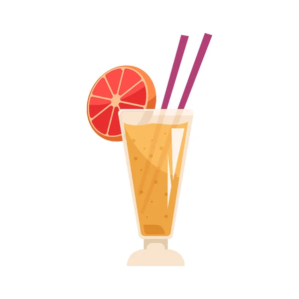 Cocktail Desenhos animados ilustração — Vetor de Stock