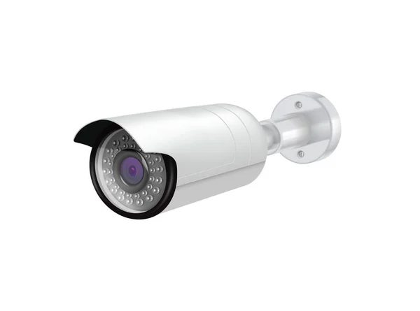 Реалистичная камера безопасности — стоковый вектор