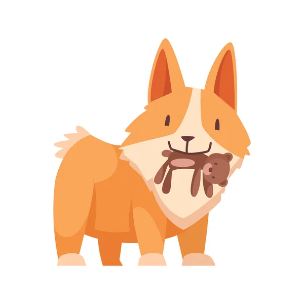 Dibujos animados Cachorro Ilustración — Vector de stock