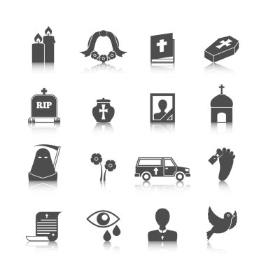 cenaze Icons set